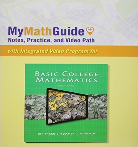 Mymathguide for Basic College Mathematics, Plus Mymathlab -- Access Card Package