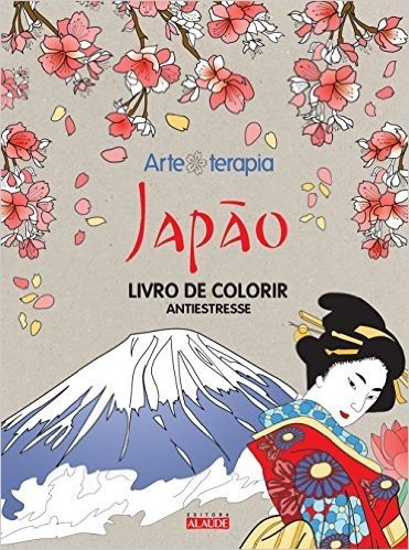 Japão - Livro de Colorir Antiestresse