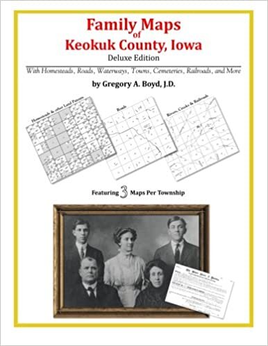 indir Family Maps of Keokuk County, Iowa