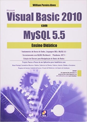 Microsoft Visual Basic 2010 Com MySQL 5.5. Ensino Didatico