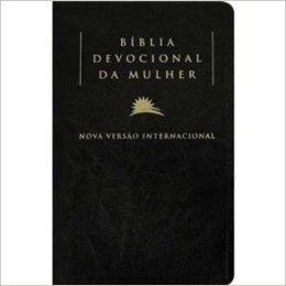 Bíblia Nova Versão Internacional Devocional Da Mulher. Capa Luxo Preta