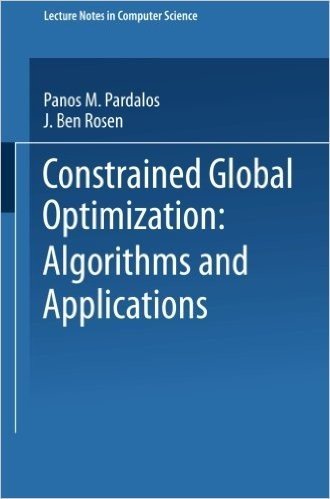 Constrained Global Optimization: Algorithms and Applications baixar