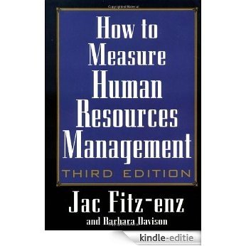 How to Measure Human Resource Management (3rd Edition) [Kindle-editie]