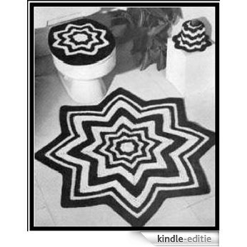 Crochet Bathroom Set - Pattern for Crochet Rug, Toilet Seat Cover and Tissue Topper Download Crochet Patterns (English Edition) [Kindle-editie]