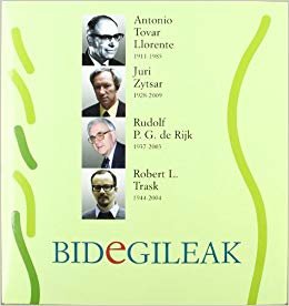 Bidegileak 64 - Antonio Tovar Llorente, Juri Zytsar, Rudolf P.G. De Rijk, Robert L. Trask