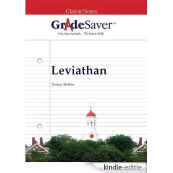 GradeSaver(tm) ClassicNotes Leviathan (English Edition) [Kindle-editie]