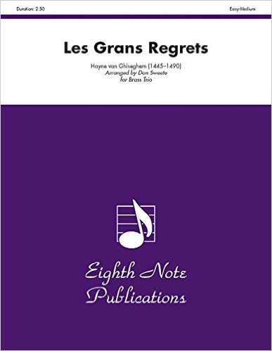 Les Grans Regrets: Score & Parts