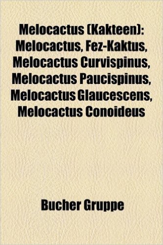 Melocactus (Kakteen): Melocactus, Fez-Kaktus, Melocactus Curvispinus, Melocactus Paucispinus, Melocactus Glaucescens, Melocactus Conoideus