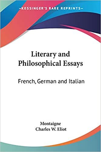 indir Literary and Philosophical Essays: v.32: French, German and Italian: Vol. 32 Harvard Classics (1910)