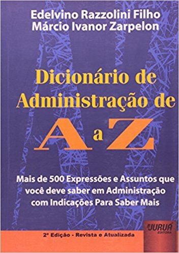 Dicionário de Administração de a A Z