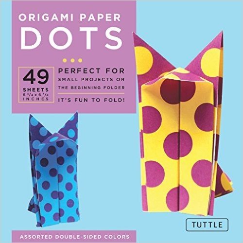 Origami Paper Dots: 49 Sheets