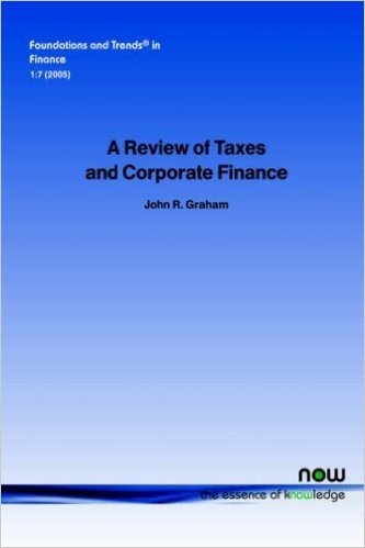 A Review of Taxes and Corporate Finance baixar