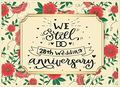 indir 28th Wedding Anniversary Gifts for Wife , Husband : We Still Do 28th Wedding Anniversary , Guest Book: Wedding Anniversary Guest Book , Gifts For ... Wishes &amp; Family .. | 8.25x6 Large Guest Book