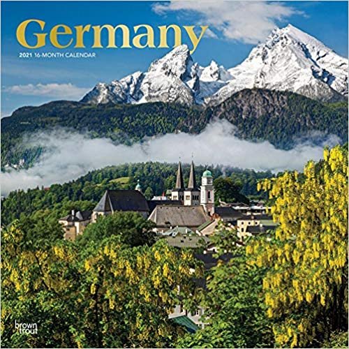 Germany - Deutschland 2021 - 18-Monatskalender mit freier Tr