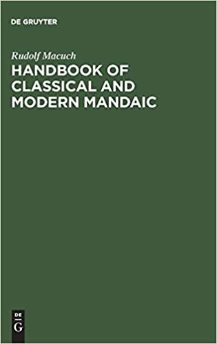 indir Handbook of Classical and Modern Mandaic