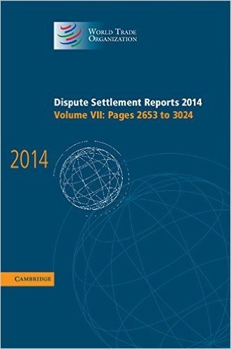 Dispute Settlement Reports 2014: Volume 7, Pages 2653 3024