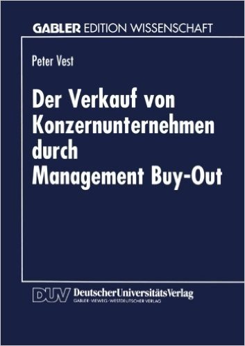 Der Verkauf Von Konzernunternehmen Durch Management Buy-Out baixar