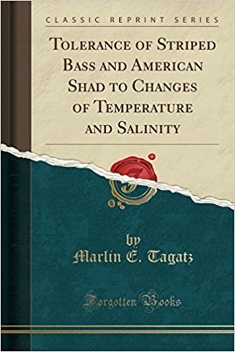 indir Tolerance of Striped Bass and American Shad to Changes of Temperature and Salinity (Classic Reprint)