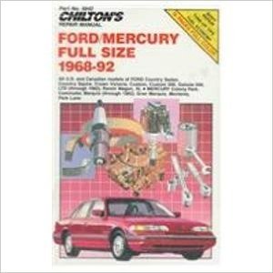 Chilton's Ford/Mercury Full Size 1968-92