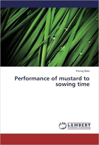Performance of Mustard to Sowing Time