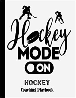 indir Hockey Coaching Playbook: Ice Hockey Log Book Field Version for Planning Your Game Strategies. Great Gift for Coaches and Players. 100 Full Page Ice Hockey Court Diagrams for Drawing Up Plays