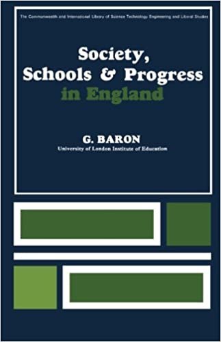 Society, Schools and Progress in England: The Commonwealth and International Library: Education and Educational Research
