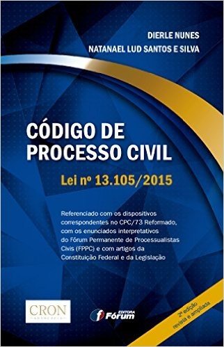 Código de Processo Civil. Lei Nº 13.105/2015