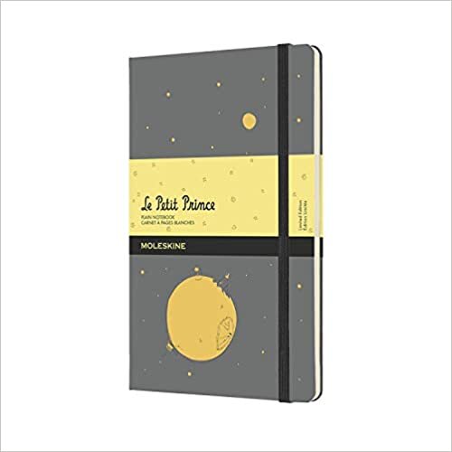 indir Moleskine - Limited Edition-Notizbuch, The Little Prince Limited Edition-Notizbuch, weiße Seiten, Großformat 13 x 21 cm, Farbe Steingrau
