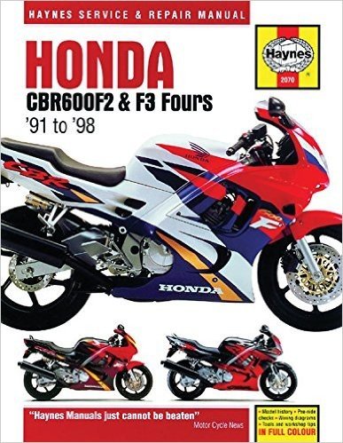 Honda Cbr600f2 & F3 Fours '91 to '98