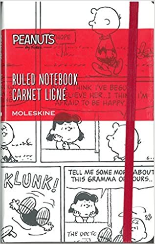 Moleskine Large Peanuts White Limited Edition Hard Ruled Notebook