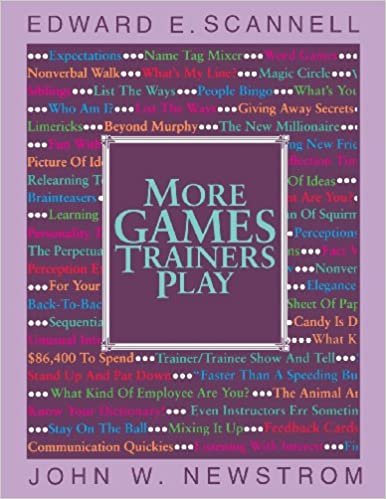 More Games Trainers Play (McGraw-Hill Training Series)