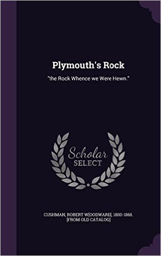 Plymouth's Rock: The Rock Whence We Were Hewn.