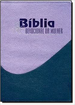 Bíblia NVI Devocional da Mulher. Capa Roxo Com Lilas