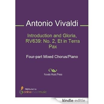 Introduction and Gloria, RV639: No. 2, Et in Terra Pax [Kindle-editie] beoordelingen