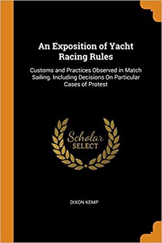 indir An Exposition of Yacht Racing Rules: Customs and Practices Observed in Match Sailing. Including Decisions On Particular Cases of Protest