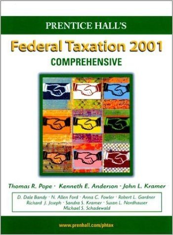 Prentice Hall's Federal Taxation 2001: Comprehensive