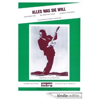 Alles was sie will (German Edition) [Kindle-editie]