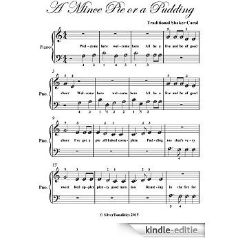 A Mince Pie or a Pudding Beginner Piano Sheet Music (English Edition) [Kindle-editie] beoordelingen