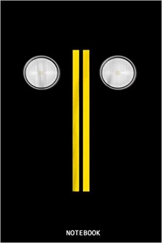 indir Headlights With Road Markings Funny Halloween Costume-Gift Notebook Planner: Perfect for Notes, Journaling, journal/Notebook, Journal Writing Notebook ... 6 x 9| Gift Idea for co-worker, women, men…