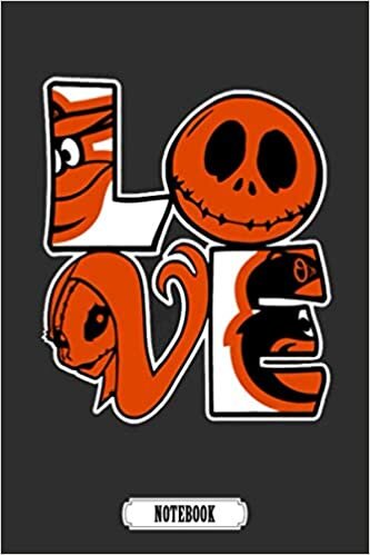 indir Halloween Jack And Sally Love The Baltimore Orioles MLB School To Do List Notebook.
