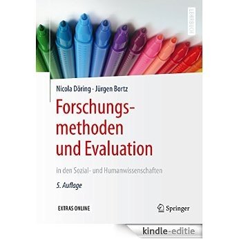 Forschungsmethoden und Evaluation in den Sozial- und Humanwissenschaften (Springer-Lehrbuch) [Kindle-editie]