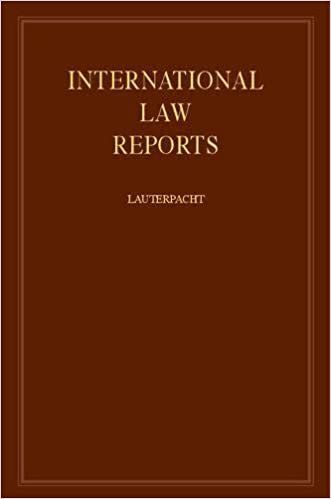 International Law Reports 160 Volume Hardback Set: International Law Reports: Volume 76