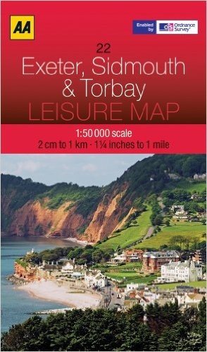 Leisure Map Exeter, Sidmouth & Torbay