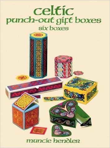 Celtic Punch-Out Gift Boxes: Six Designs