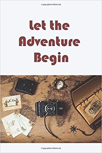 indir Let the Adventure Begin: Dotted Travelers Notebook - Travel Diary for Couples - Our Journey Journal - Family Camping Journal