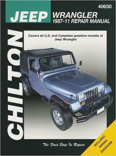 Chilton's Jeep Wrangler 1987-11 Repair Manual