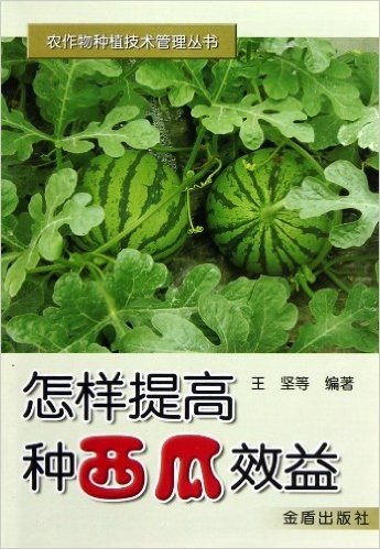 农作物种植技术管理丛书:怎样提高种西瓜效益