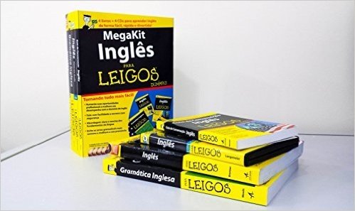 Megakit Inglês Para Leigos - Livros e CDs