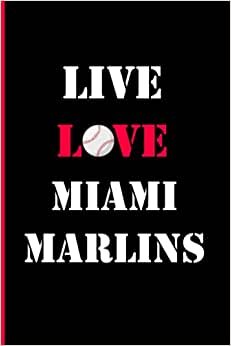 indir Live Love Miami Marlins Composition Book &amp; Logbook &amp; Notebook &amp; Journal College Ruled 6x9 110 page