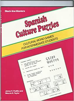 indir Spanish Culture Puzzles: Cultural Word Games for Intermediate Students (Black-line Masters S.)